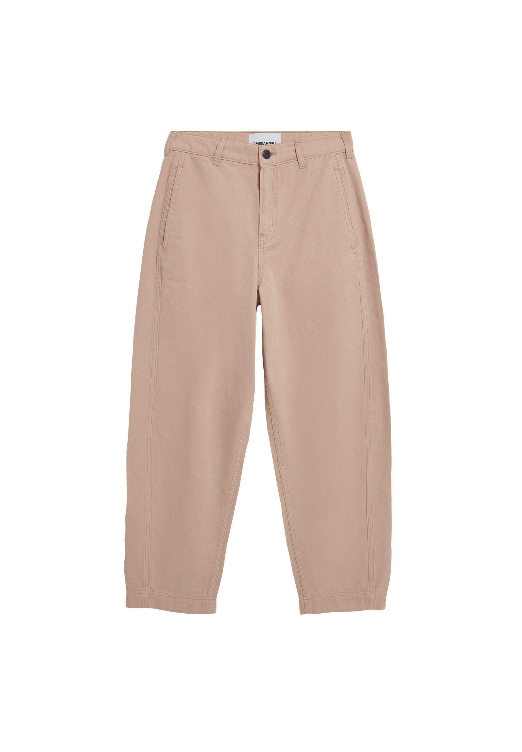 ARMEDANGELS Baggy Pants in Brown: front