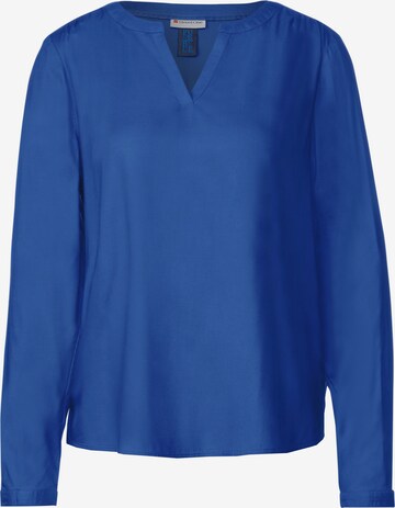 STREET ONE Blouse in Blue: front