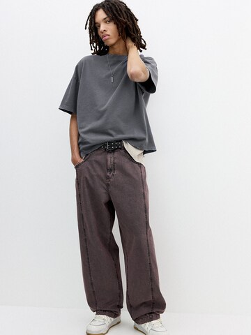 Pull&Bear Shirt in Grey