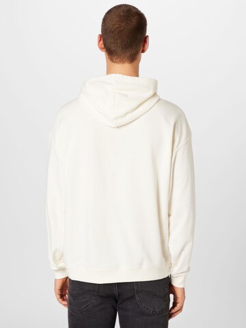 CONVERSE - Sweatshirt 'DAY NIGHT CAMPFIRE' em branco