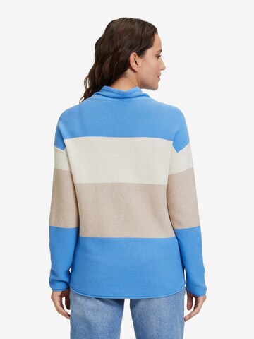 Pull-over Betty & Co en bleu