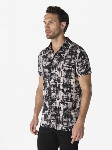 KOROSHI Comfort Fit Paita värissä musta