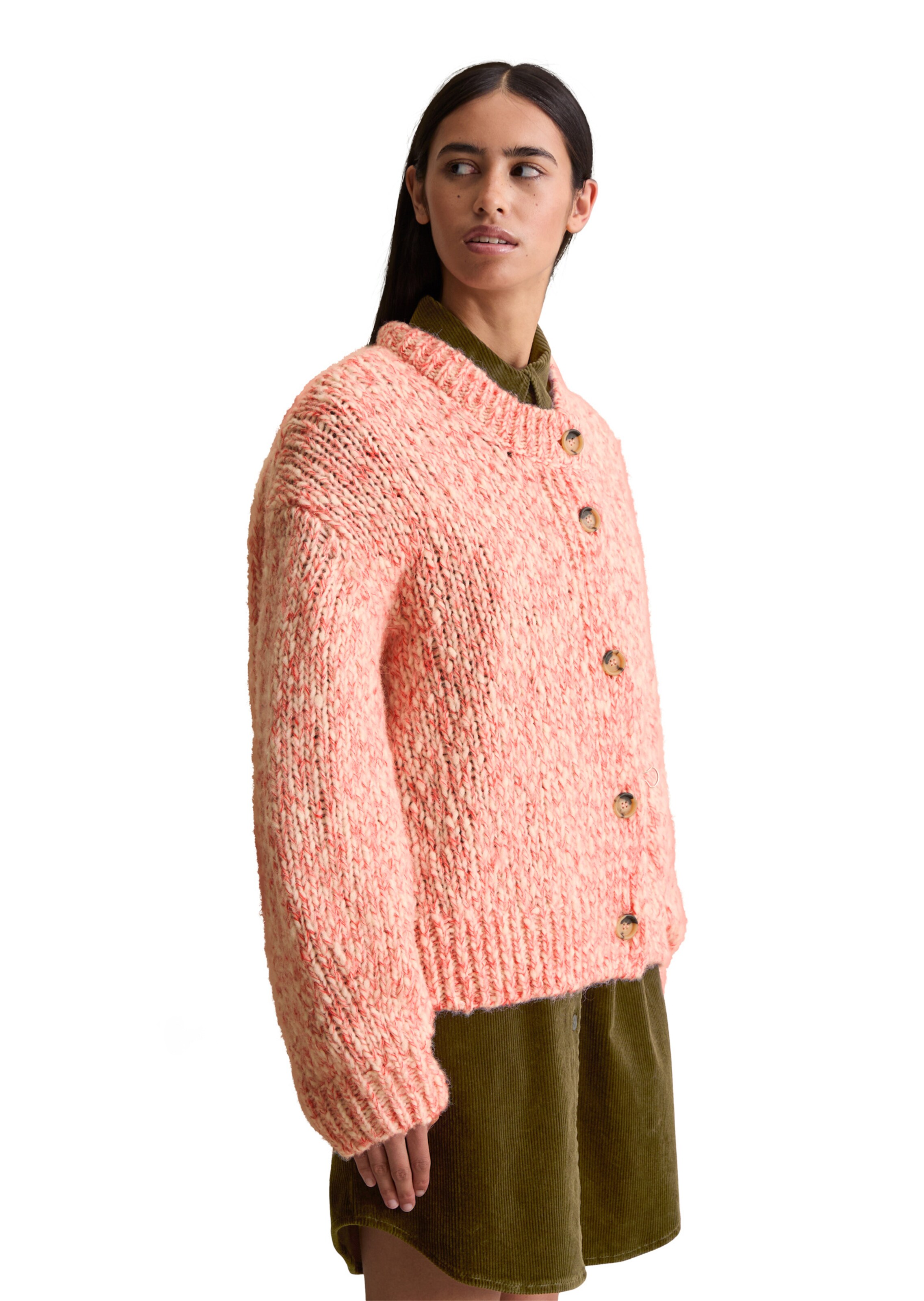Marc O'Polo DENIM Knit cardigan in Pink