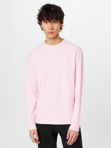 Maglietta 'Pepe' di Soulland in rosa: frontale