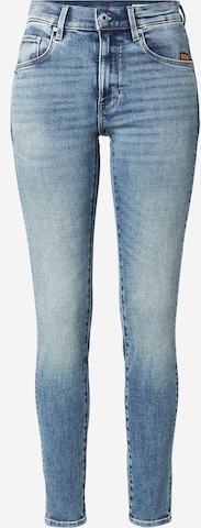 G-STAR - Calças de ganga '3301' em azul: frente