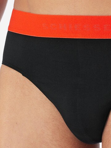 SCHIESSER Slip '95/5 Cotton'‌‌‌‌‌‌‌ in Schwarz