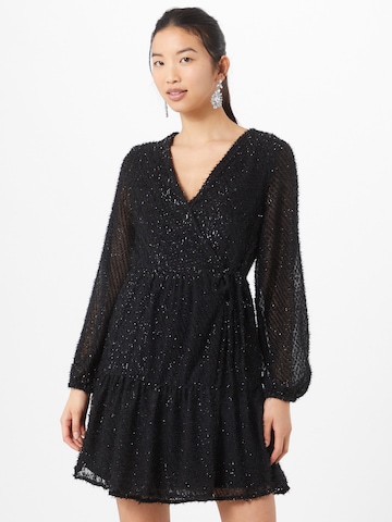 Robe PIECES en noir : devant