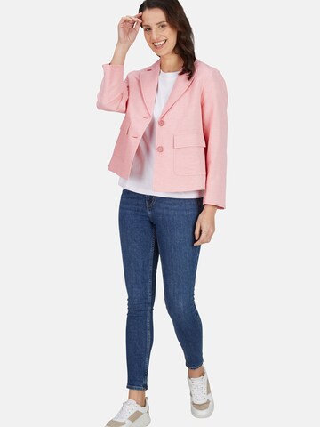 Blazer White Label en rose : devant