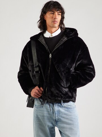 HUGO Between-season jacket 'Bedo' in Black: front