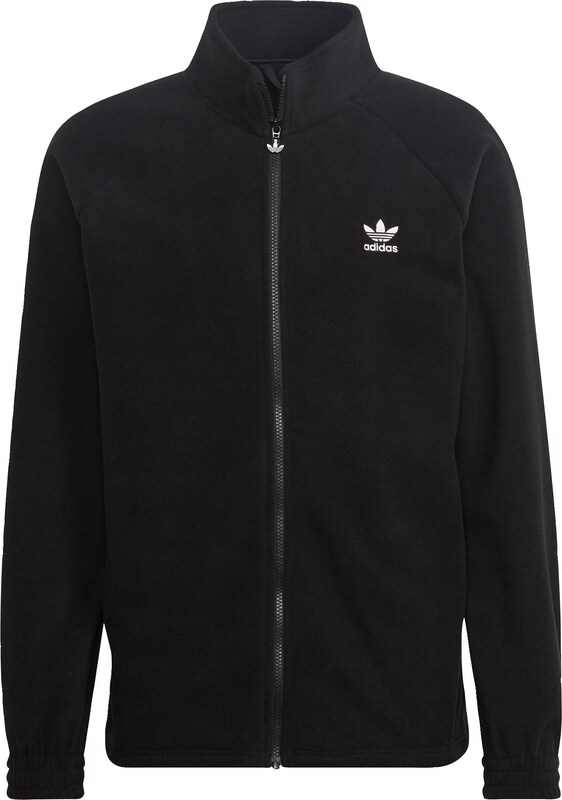 ADIDAS ORIGINALS Fleecejacke in Schwarz CB7120 ADIDAS ORIGINALS Fleecejacke in Schwarz CB7120