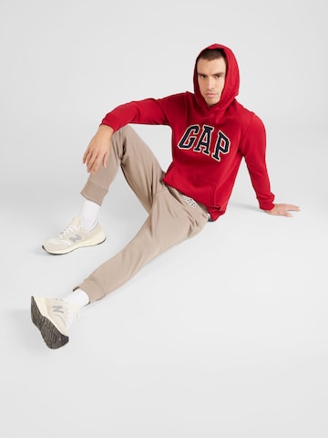 GAP Regular fit Μπλούζα φούτερ σε κόκκινο