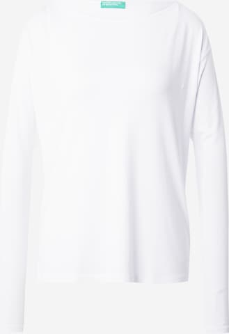 T-shirt UNITED COLORS OF BENETTON en blanc : devant