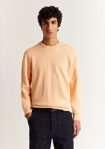 Scalpers Sweatshirt 'Fade' in Orange: front