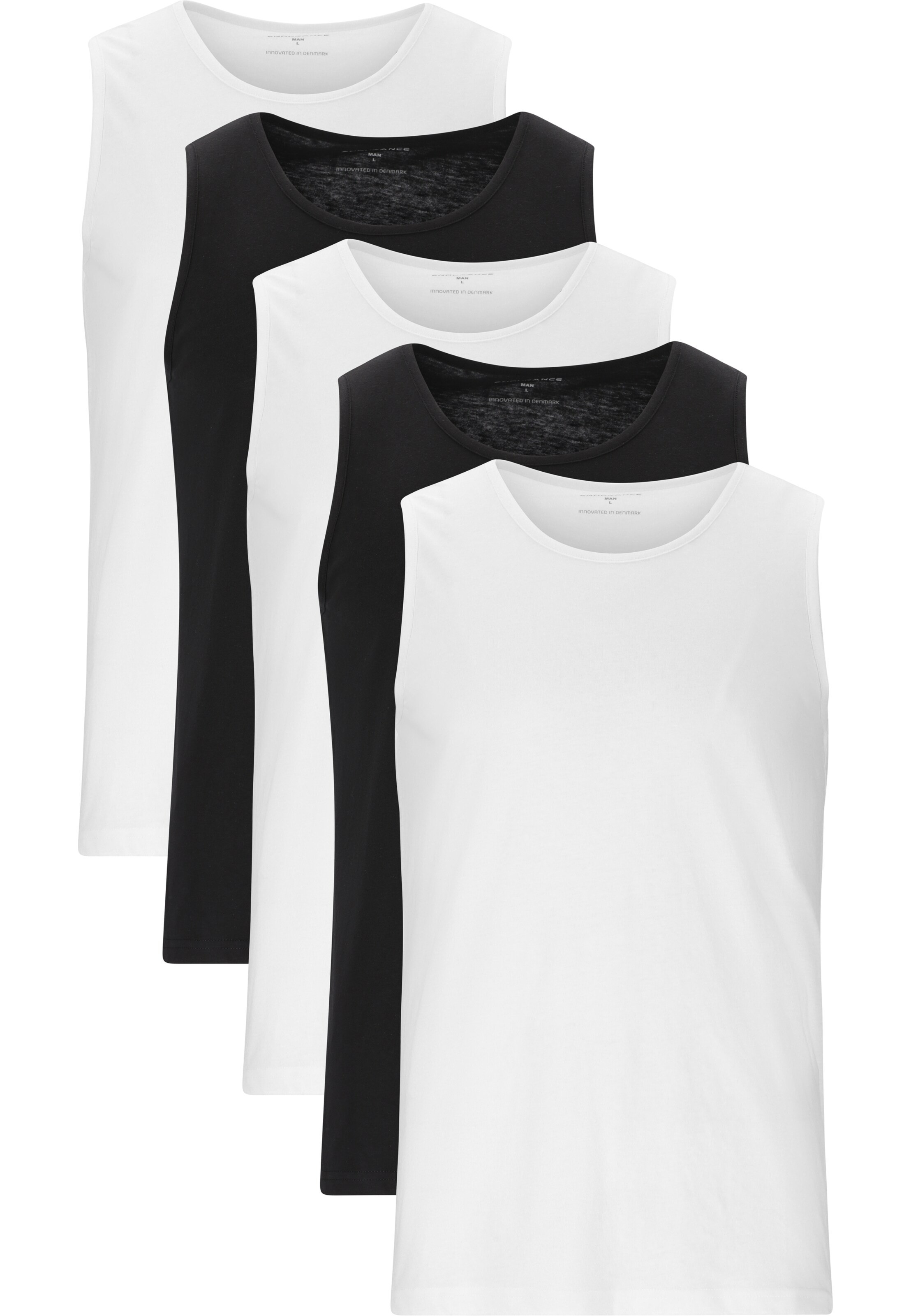 ENDURANCE Shirt 'Rabby' in Black: front