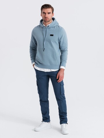 Ombre Regular Trousers in Blue