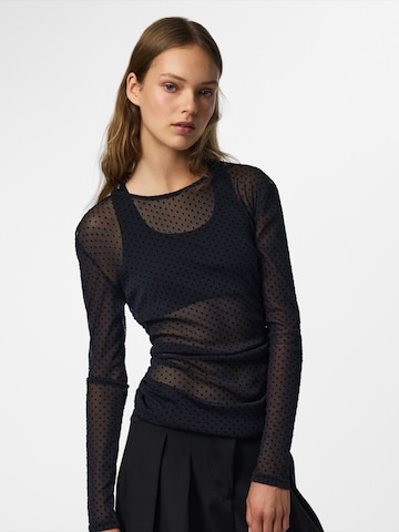 PIECES - Camiseta 'PCBOBO' en negro