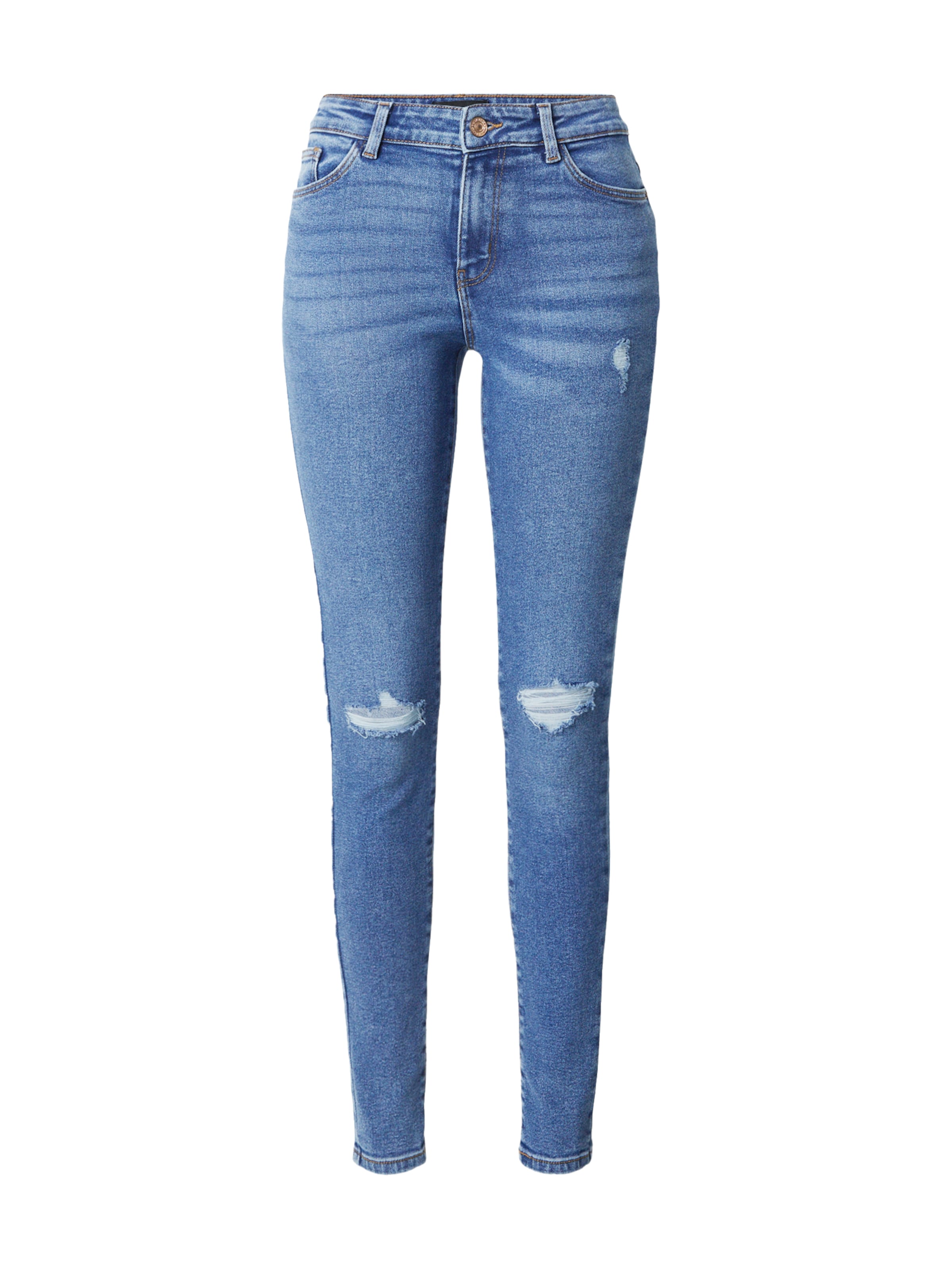 PIECES Slim fit Jeans 'DANA' in Blue: front
