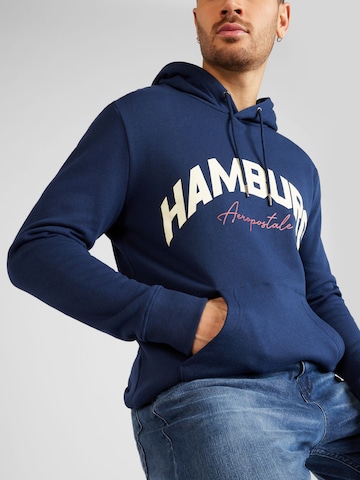 Felpa 'HAMBURG' di AÉROPOSTALE in blu