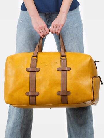 Herling Reisetasche 'Brecht' in Gelb