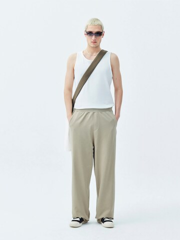 Wide leg Pantaloni 'Humble' di VAMOS CLO in beige