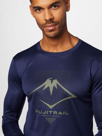 ASICS Performance shirt 'Fujitrail' in Blue