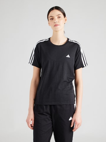 ADIDAS PERFORMANCE - Camiseta funcional 'Own the Run' en negro: frente