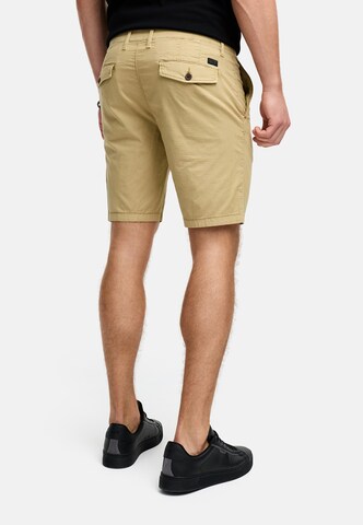 INDICODE JEANS Regular Shorts 'Hutchico' in Beige