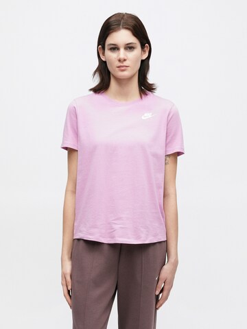 Nike Sportswear Shirt 'Club Essential' in White: front