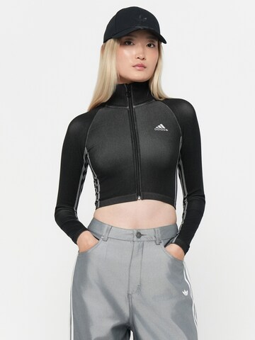 Cardigan 'FIREBIRD' ADIDAS ORIGINALS en noir