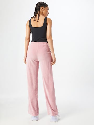 ABOUT YOU Limited Boot cut Pants 'Linda' in Pink