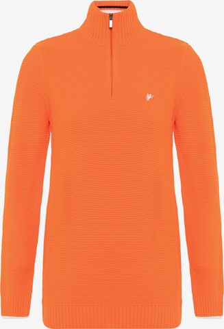 DENIM CULTURE Pullover ' DINA ' in Orange: predná strana