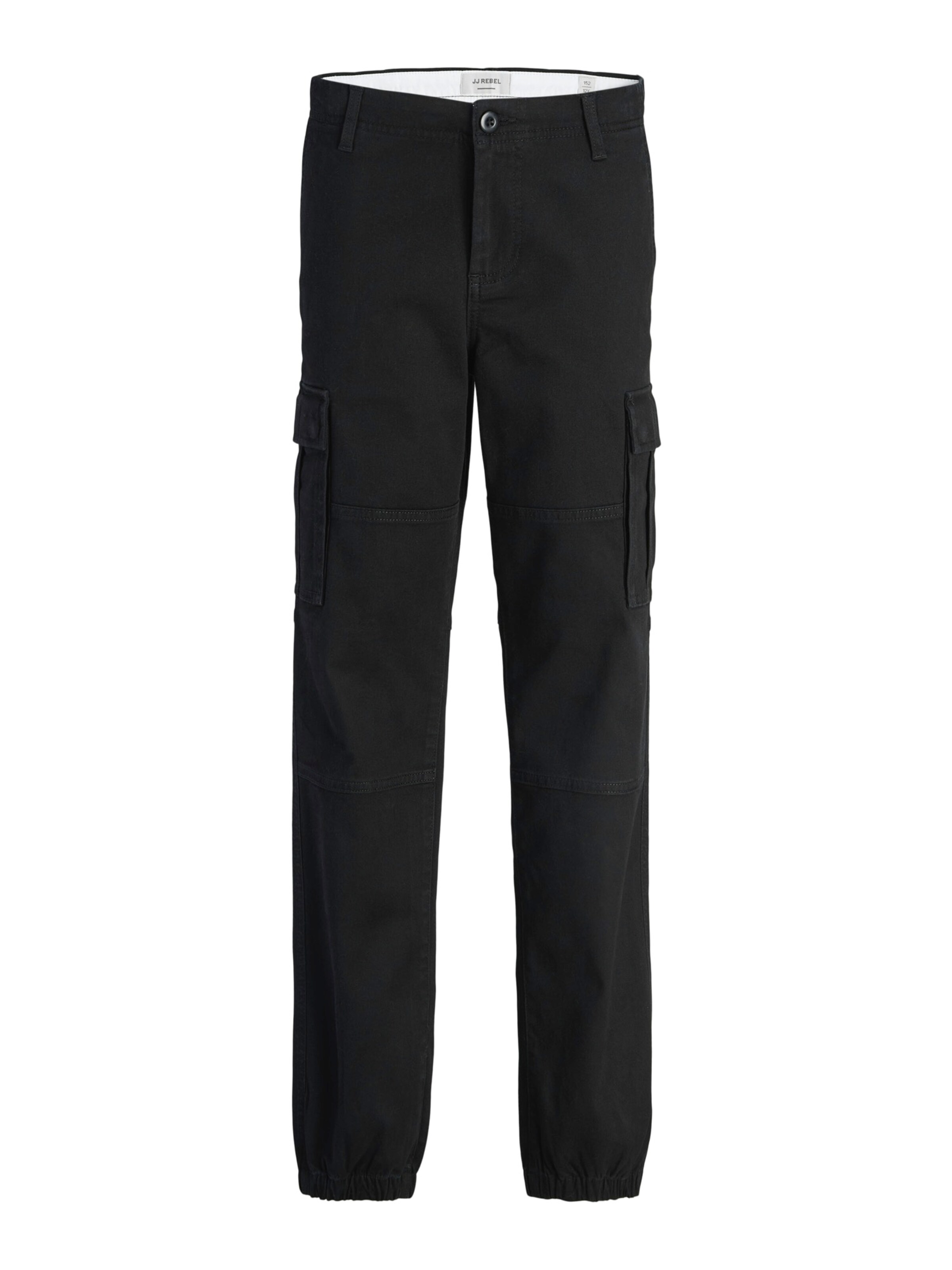 JJ Rebel Παντελόνι 'JREBKENNI' σε μαύρο: μπροστά