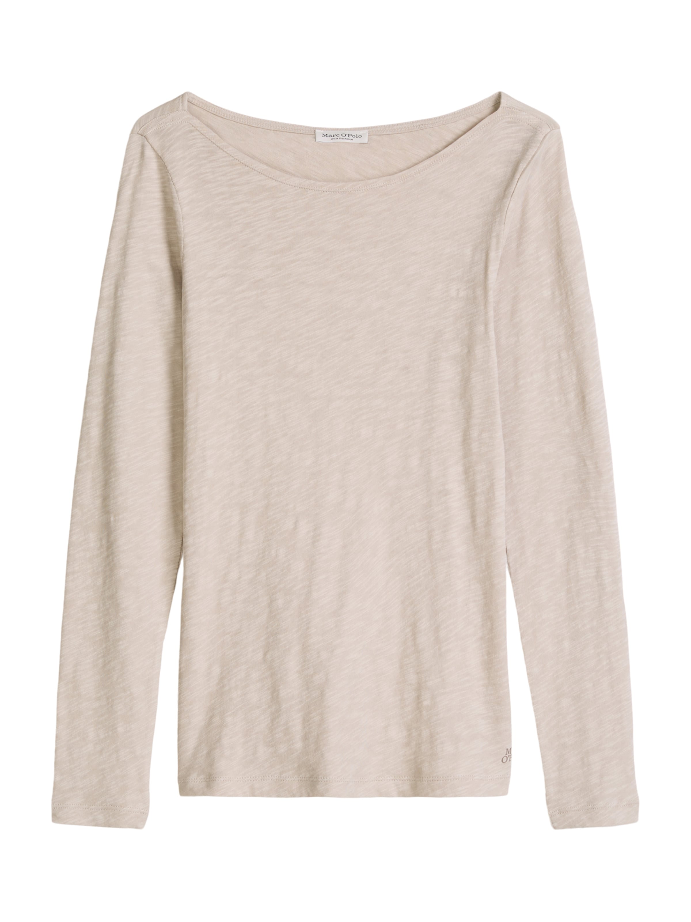 Marc O'Polo Shirt in Beige: voorkant