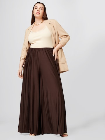 Guido Maria Kretschmer Curvy Top 'Luise' w kolorze beżowy