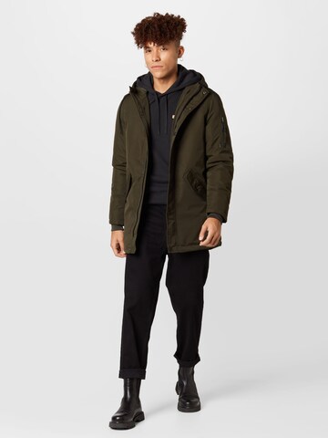 BLEND Parka in Grün