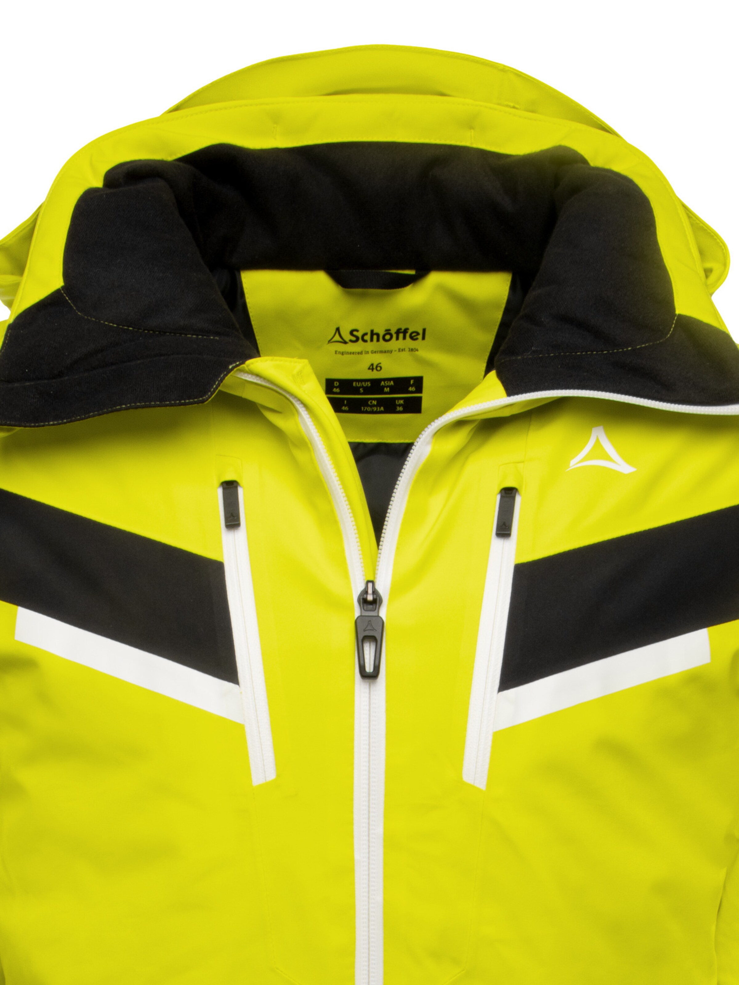 Schöffel Sports jacket 'Gandegg' in Yellow
