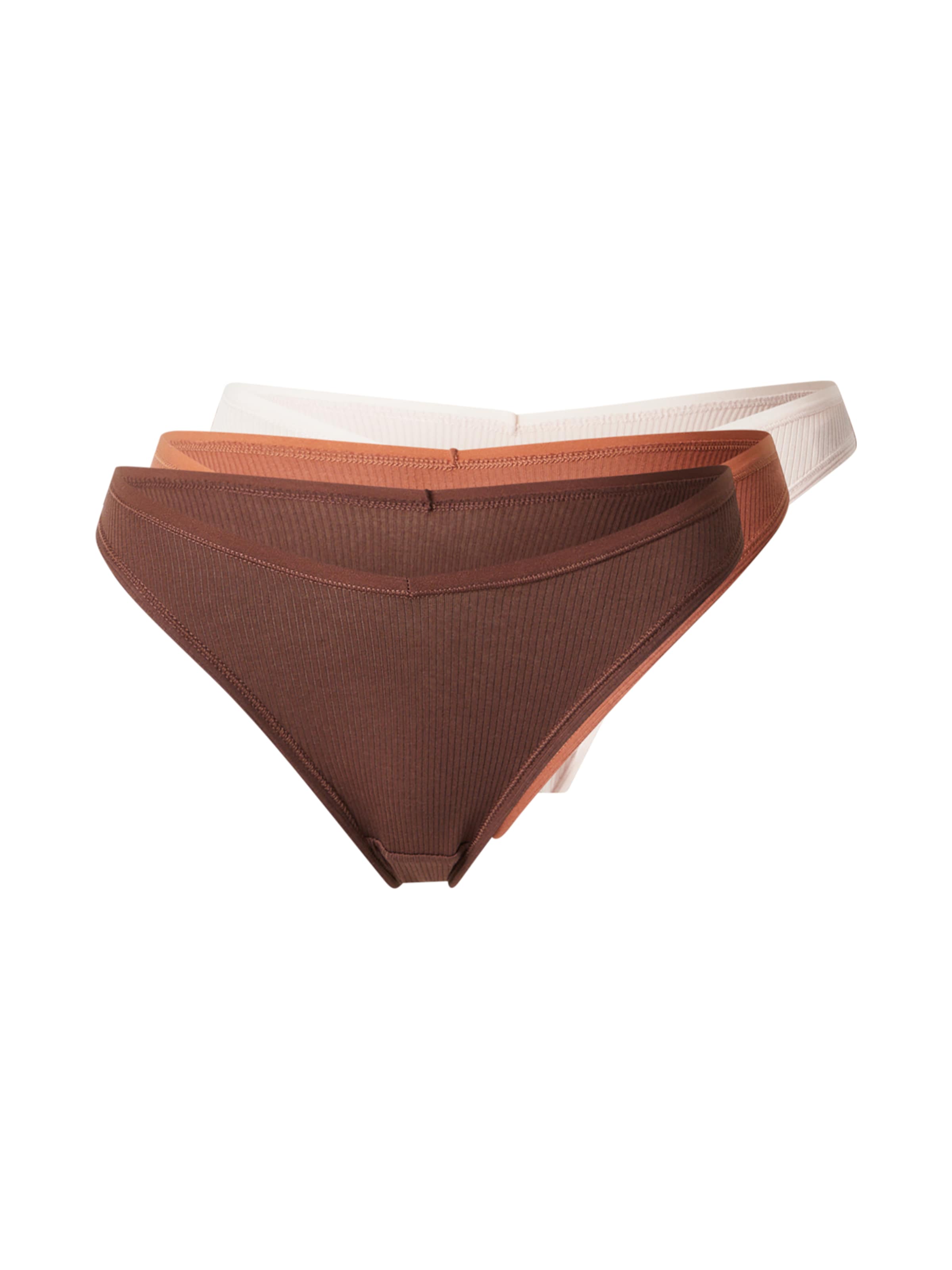 ETAM String 'John' i beige: framsida