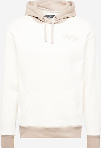 Sweat-shirt HOLLISTER en blanc : devant