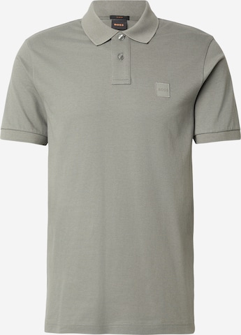 T-Shirt 'Passenger' BOSS en gris : devant