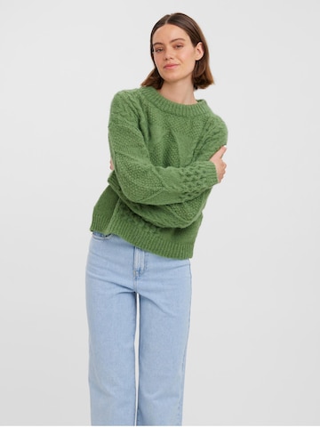 VERO MODA Sweater 'Gabriela' in Green