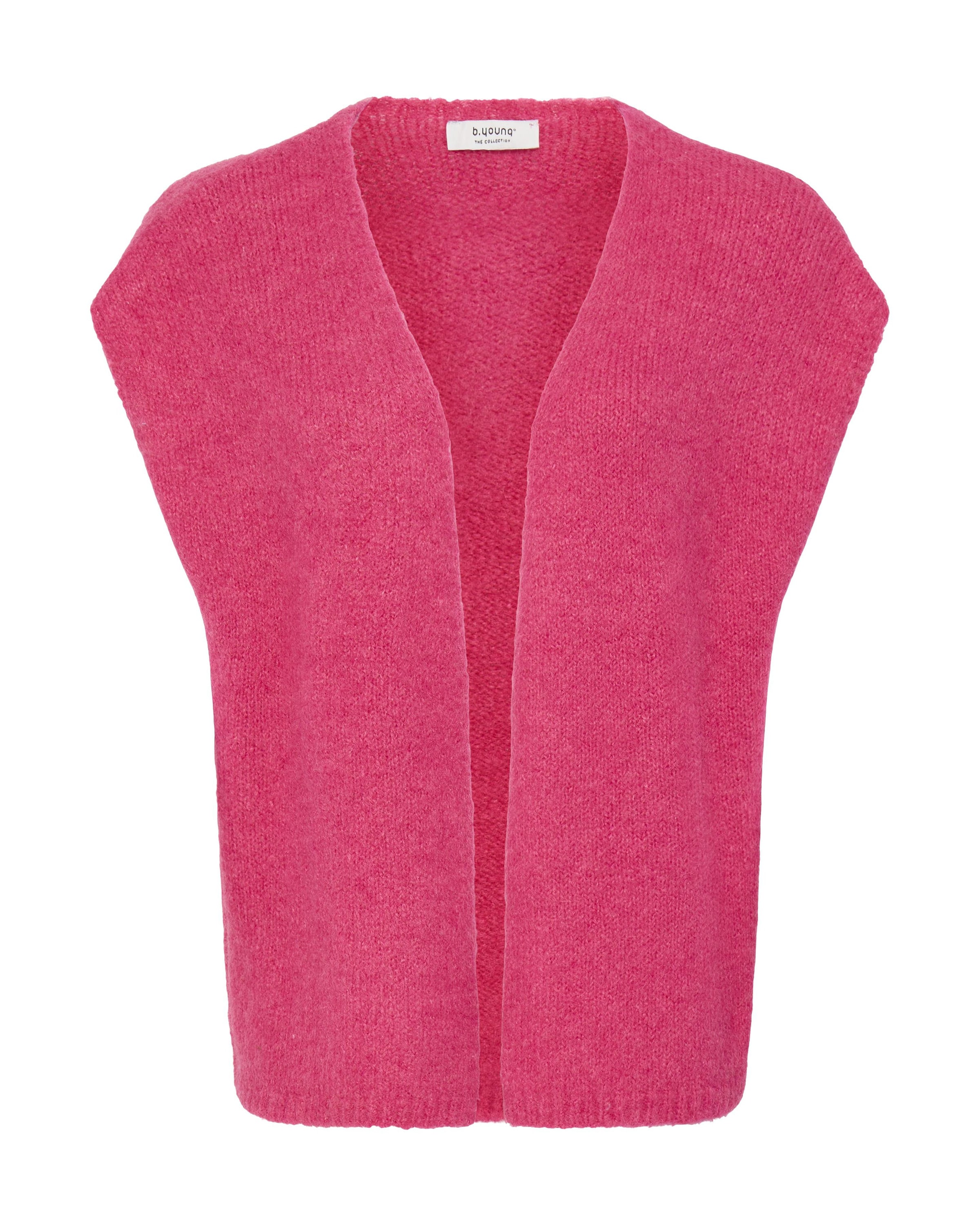 b.young Knitted vest 'MILLERS ' in L in Fuchsia, Item view