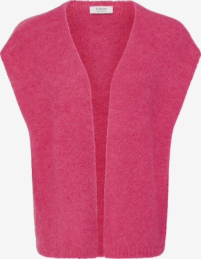 b.young Strickweste 'MILLERS ' in L in fuchsia, Produktansicht