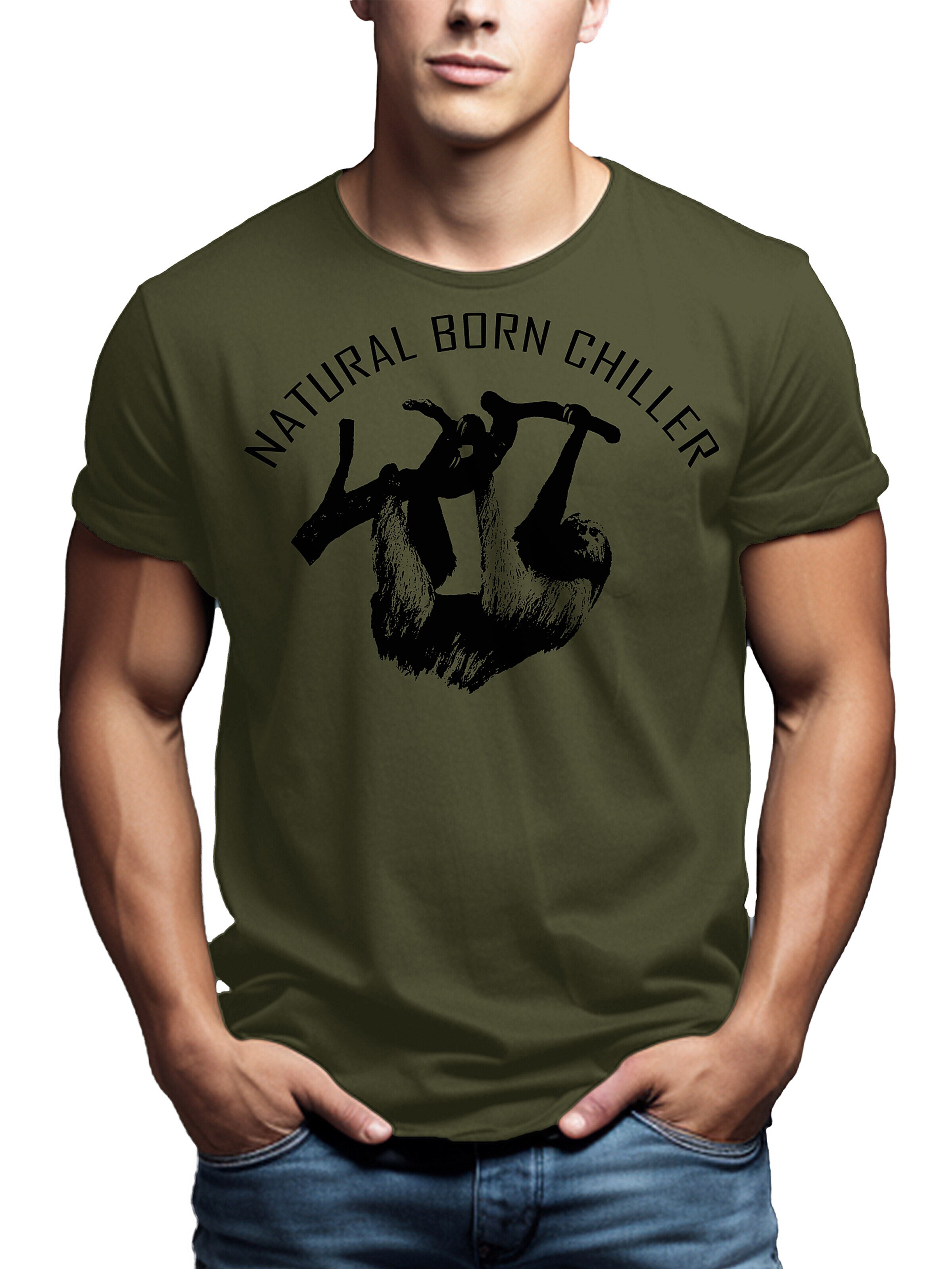MAKAYA Shirt 'BornChiller' in Green