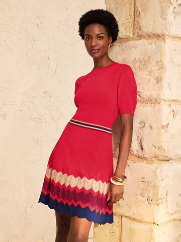 love & roses Kleid in Rot