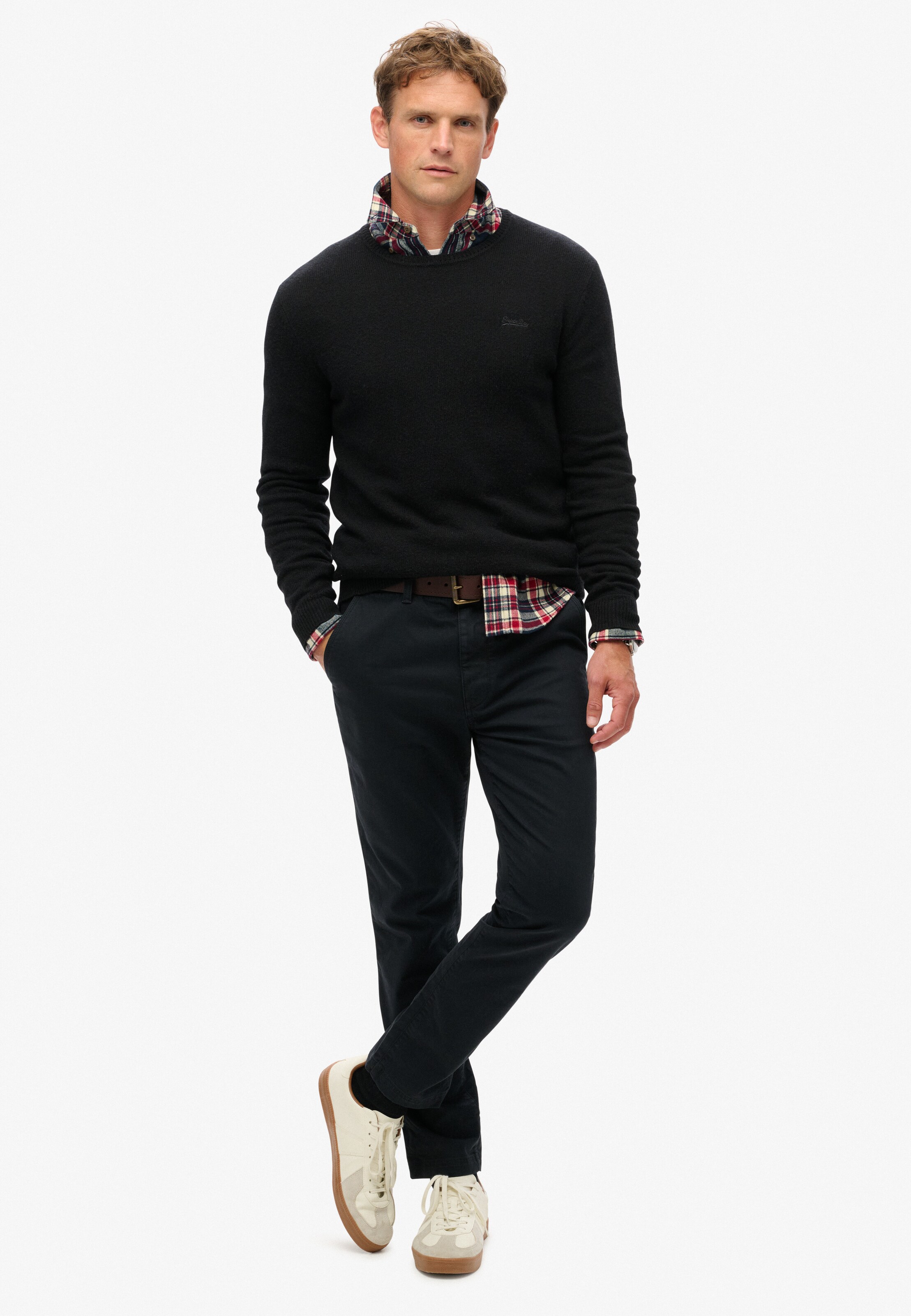 Superdry Slimfit Chino in Zwart