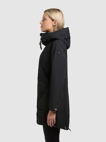 khujo Between-seasons coat 'AGEV' in Black