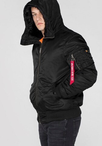 ALPHA INDUSTRIES Prechodná bunda - Čierna