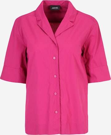 Monki - Blusa em rosa: frente