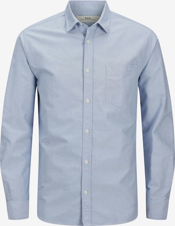 Fit confort Chemise 'RDDLesner' R.D.D. ROYAL DENIM DIVISION en bleu : devant