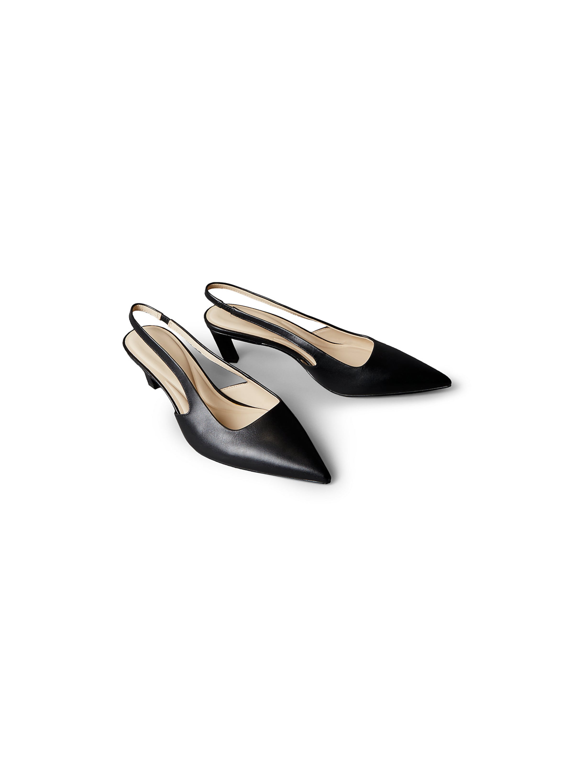 Décolleté sling di Calvin Klein in nero